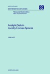 Mazet P.  Analytic Sets in Locally Convex Spaces