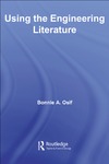 Osif B.  Using the Engineering Literature (Routledge Studies in Library and Information Science)