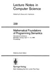 Melton A.  Mathematical Foundations of Programming Semantics 1985