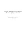 Ascher U., Petzold L.  Computer Methods for Ordinary Differential Equations and Differential-Algebraic Equations