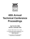 0  SVC - 48th Annual Technical Conference Proceedings