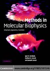 Serdyuk I., Zaccai N., Zaccai J.  Methods in Molecular Biophysics: Structure, Dynamics, Function