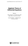MacCallum M., Mikhailov A.  Algebraic Theory of Differential Equations