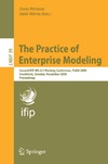 Persson A., Stirna J.  The Practice of Enterprise Modeling (Lecture Notes in Business Information Processing, 39)
