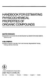 Reinhard M., Drefahl A.  Handbook for Estimating Physiochemical Properties of Organic Compounds