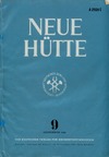 Barth H.E., Geyer R., Hain G.  Neue Hutte. Volume 9