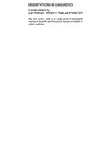 Kroeger P.  Phrase Structure and Grammatical Relations in Tagalog (Center for the Study of Language and Information - Lecture Notes)