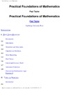 Taylor P.  Practical Foundations of Mathematics