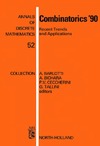 Barlotti A.  Combinatorics '90: Recent trends and applications