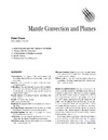 Peter O.  Solid earth geophysics 077-094 Mantle Convection and Plumes