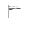 Bimal K. Bose  Power Electronics and Variable Frequency Drives: Technology and Applications