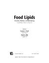 Akoh C., Min D.  Food Lipids: Chemistry, Nutrition, and Biotechnology, Second Edition