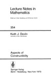 Devlin K.  Aspects of Constructibility