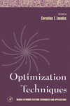 C. T. Leondes  Optimization Techniques (Neural Network Systems Techniques and Applications)