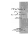 HarrisR. — Nonclassical physics: beyond Newton's view