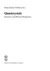 Trebin H.(ed.)  Quasicrystals: structure and physical properties