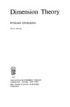 R. Engelking  Dimension Theory (North-Holland mathematical library)