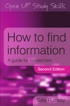 Rumsey S.  How to Find Information: A Guide for Researchers