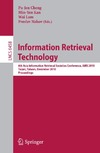 Pu-Jen Cheng, Min-Yen Kan, Wai Lam  Information Retrieval Technology