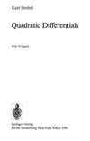 Strebel K.  Quadratic differentials