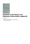 Unknown A.  Handbook on the Physics and Chemistry of Rare Earths. vol.23
