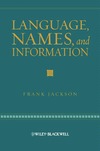 F.Jackson  Language, Names, and Information (The Blackwell   Brown Lectures in Philosophy)