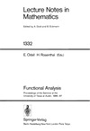 Odell E., Rosenthal H.  Functional Analysis