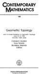 Gordon C., Moriah Y., Wajnryb B.  Geometric topology: Joint U.S.-Israel workshop on geometric topology 1992 Haifa