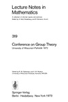 Gatterdam R., Weston K.  Conference on Group Theory