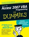 Stockman J., Simpson A.  Access 2007 VBA Programming For Dummies