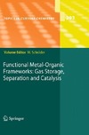 Schroder M.  Functional Metal-Organic Frameworks: Gas Storage, Separation and Catalysis