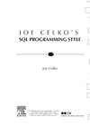 Joe Celko — Joe Celko's SQL Programming Style