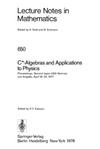 Kadison R.(ed.)  Cstar-Algebras and Applications to Physics