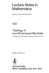 Fenn R. — Topology of Low-Dimensional Manifolds