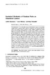 Giacometti A., Maritan A., Nakanishi H.  Statistical Mechanics of Random Paths on Disordered Lattices