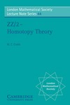 M. C. Crabb — ZZ/2 - Homotopy Theory (London Mathematical Society Lecture Note Series)
