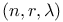 $(n, r,\lambda)$