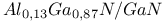 $Al_{0, 13}Ga_{0, 87}N/GaN$