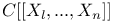 $\mathbb{C}[[X_l,...,X_n]]$